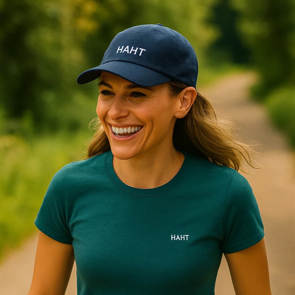 Person in a low profile cap